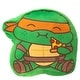 preview thumbnail 1 of 0, Teenage Mutant Ninja Turtles Pizza Mikey Travel Cloud Pillow