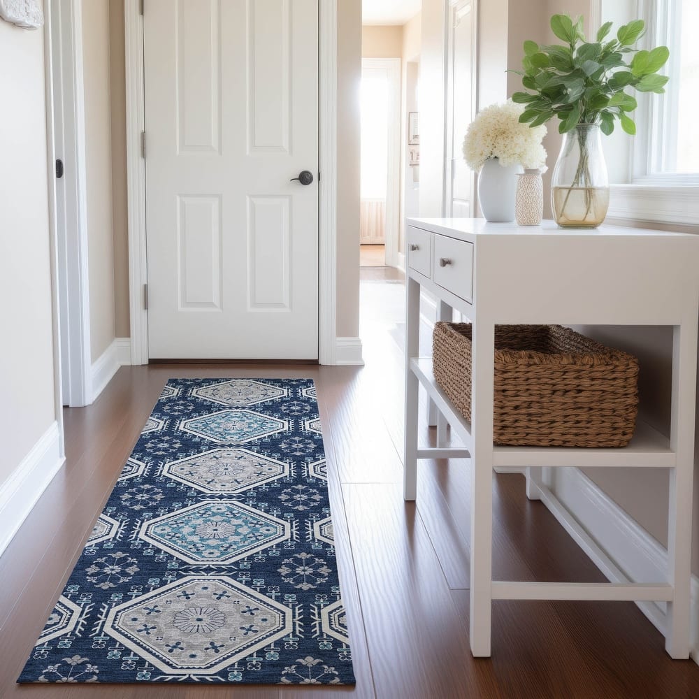 Premium Washable Super Soft Global Modern Mayfield Rug