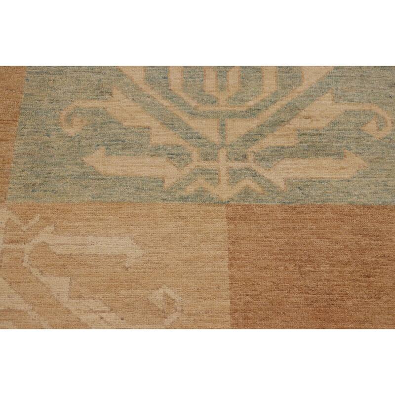 Rustic Bohemian Ri Gabbeh Hand Knotted Wool Area Rug