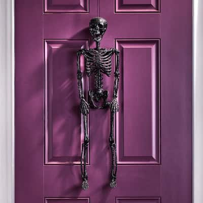 36" Plastic Glitter Skeleton