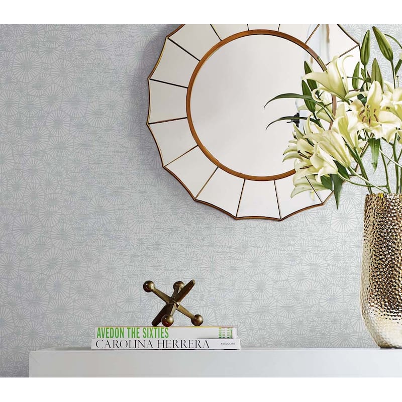 Seabrook Designs Windham Shells Nonwoven Unpasted Wallpaper