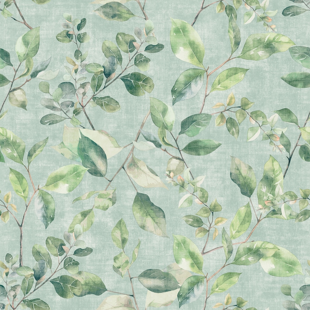 Arthouse Lucene Green Spring Vines Wallpaper