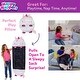 preview thumbnail 4 of 4, Happy Nappers: Pillow & Sleepy Sack Large - Shimmer Unicorn -7+