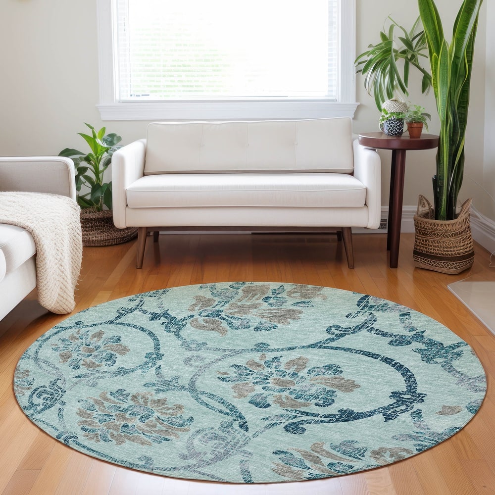 Premium Washable Super Soft Persian Floral Mayfield Rug