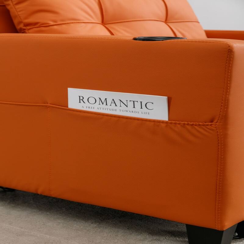 3-in-1 Pull Out Sleeper Chair Beds with USB Ports