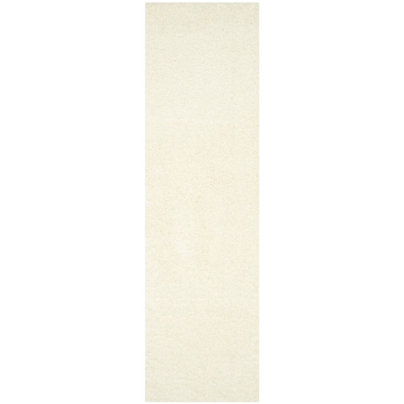 SAFAVIEH Laguna Shag Verdiana Solid Color 2-inch Thick Rug.