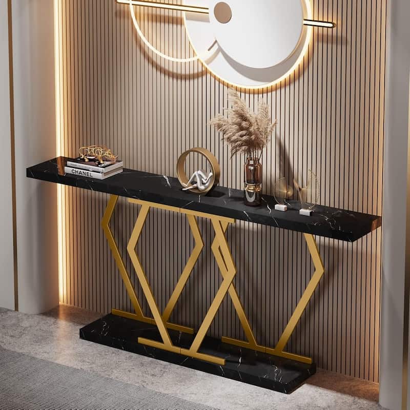 70.9" Extra Long Console Table, Modern Sofa Table, Entryway Accent Table Hallway Foyer Side Table