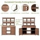 preview thumbnail 5 of 17, 65.7'' H Tall Garden Potting Bench Table with Hutch Patio Storage Workstation for Mudroom Doorway