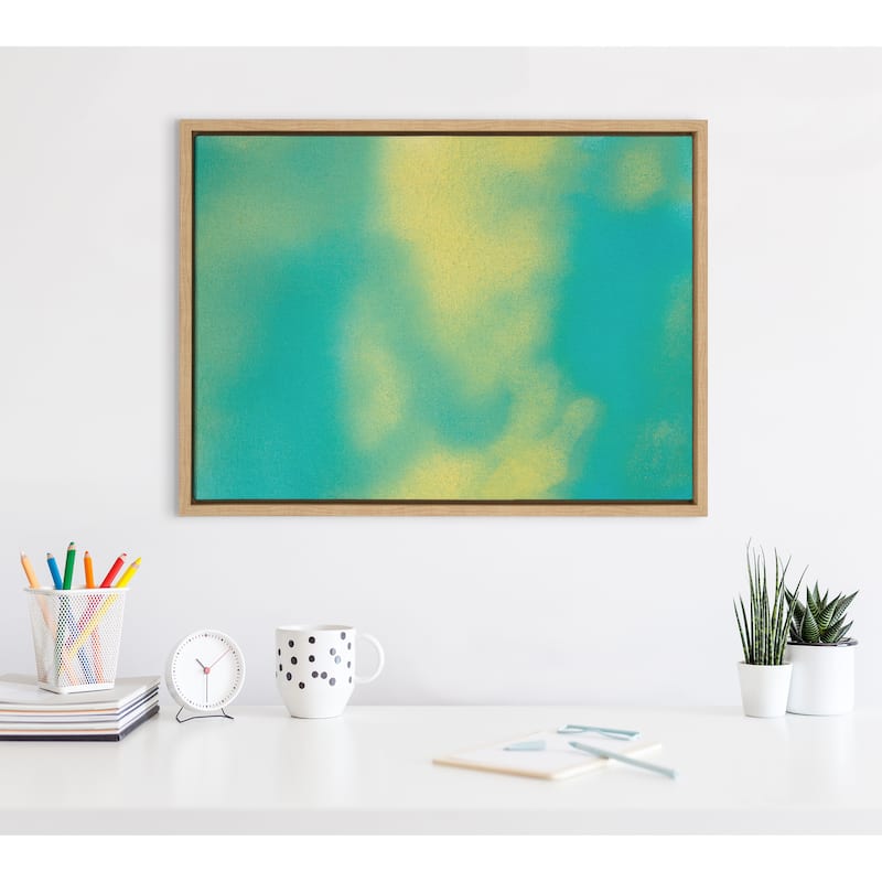 Kate and Laurel Sylvie Yellow Brick Road Canvas by Mentoring Positives