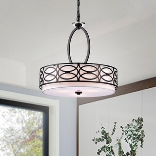 Orthos 3-Light Drum Chandelier 