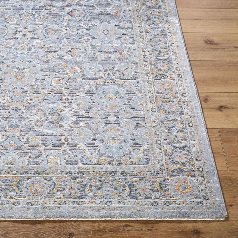 Livabliss Hassler Traditional Floral Area Rug