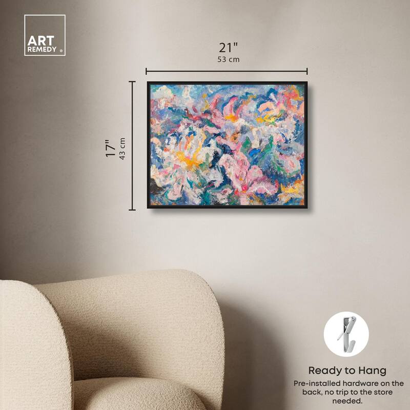 Pastel Riot II Canvas by Art Remedy