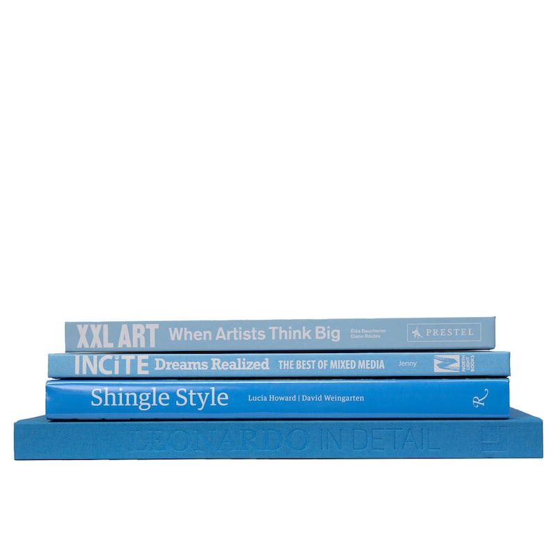 Books Blue Decorative Accessories: Sky ColorStak