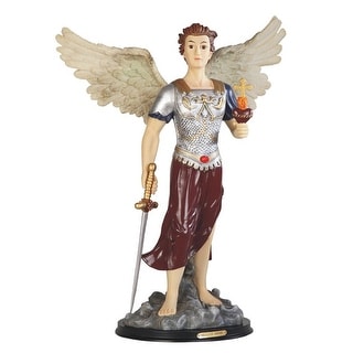 Q Max 24 H Archangel Jehudiel Statue Saint Jegudiel The Angel Of Work Holy Figurine Religious Decoration On Sale Overstock 32433432