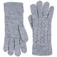 preview thumbnail 21 of 54, Women's Winter Classic Cable Ultra Warm Plush Fleece Lined Knit Gloves