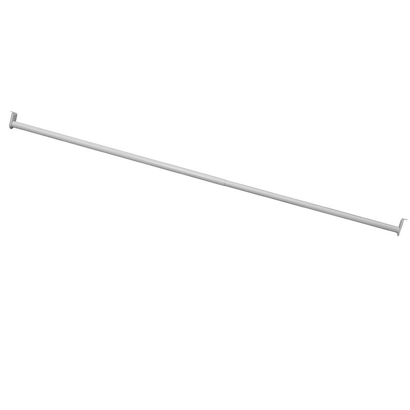 Design House Adjustable 65-inch to 120-inch Closet Rod