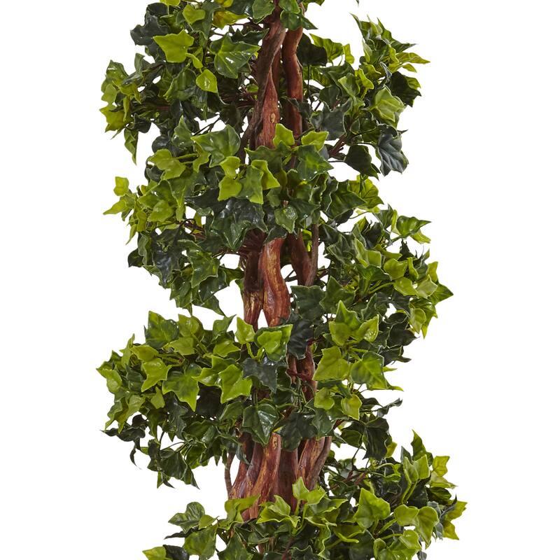 4' Artificial English Ivy Outdoor Potted Tree