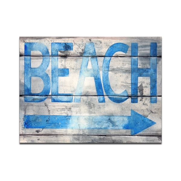 'Beach that Way' Wrapped Canvas Wall Art by Norman Wyatt Jr.. Opens flyout.