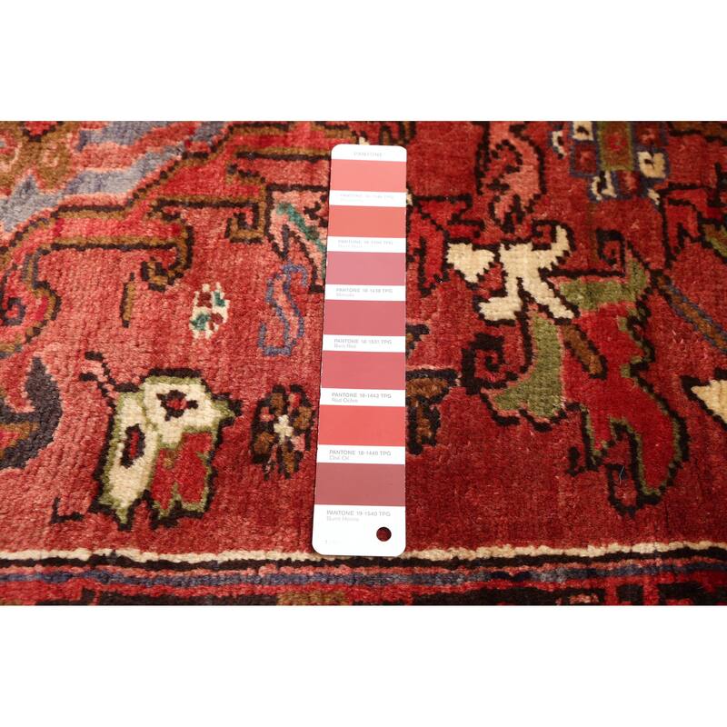 ECARPETGALLERY Hand-knotted Sarabi Dark Copper Wool Rug - 7'11 x 10'10