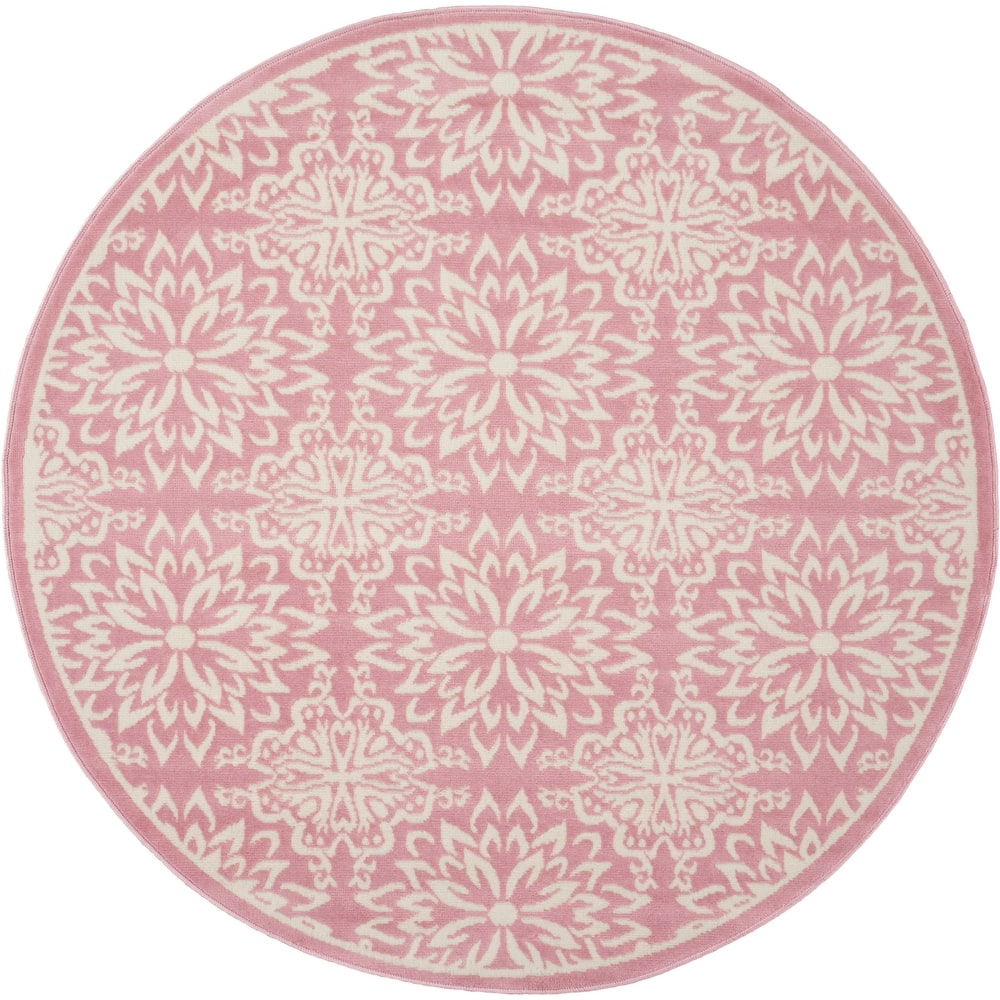 Nourison Jubilant Floral Medallion Area Rug