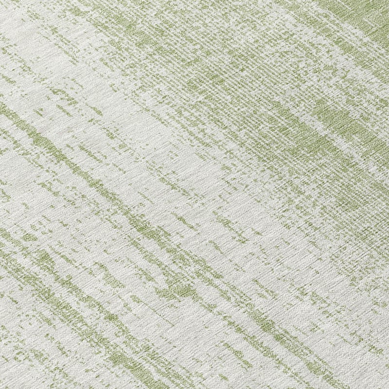Machine Washable Indoor/ Outdoor Chantille Ombre Stripes Rug