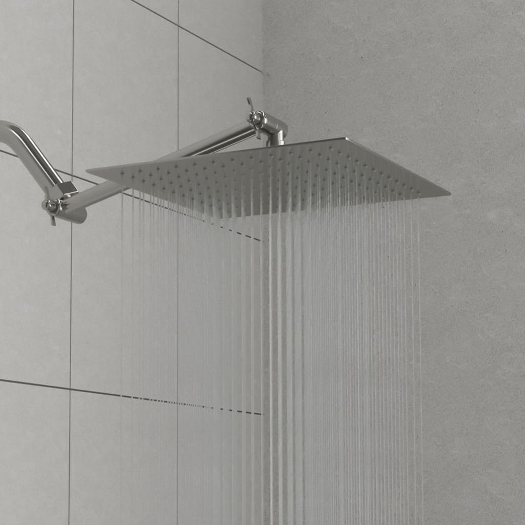 Topcraft 10-Inch Rain Showerhead with Shower Arm