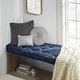 preview thumbnail 33 of 32, Intelligent Designs Charvi Chenille Square Floor Pillow