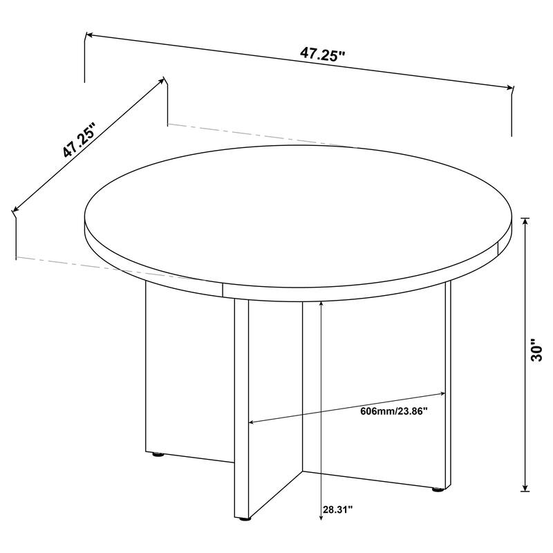 Jamestown Composite Wood Dining Table Mango