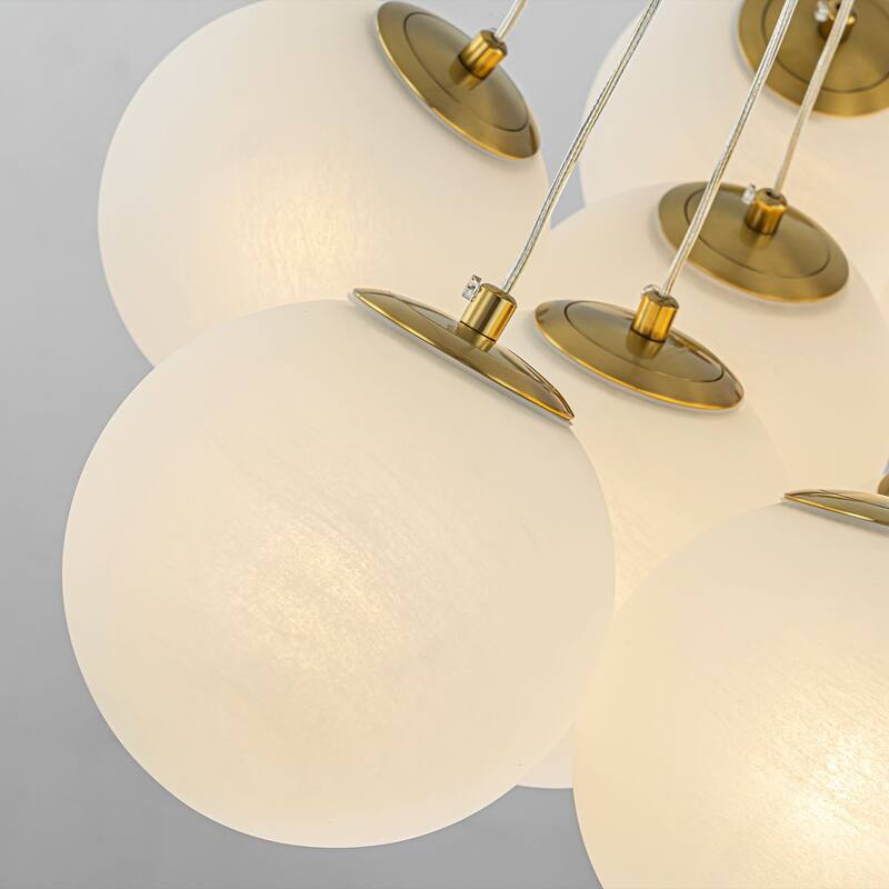 Gold Visional Comfort Lighting Modern Glass Bubble Chandelier Lights Lamp for Bedroom/ Dining Room