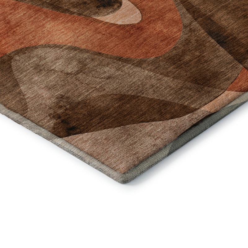 Premium Washable Super Soft Abstract Contemporary Mayfield Rug