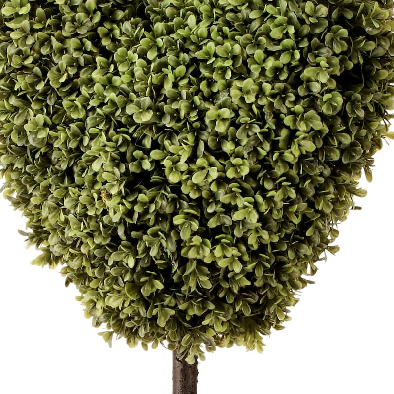 Spring Boxwood Heart In Pot 30"