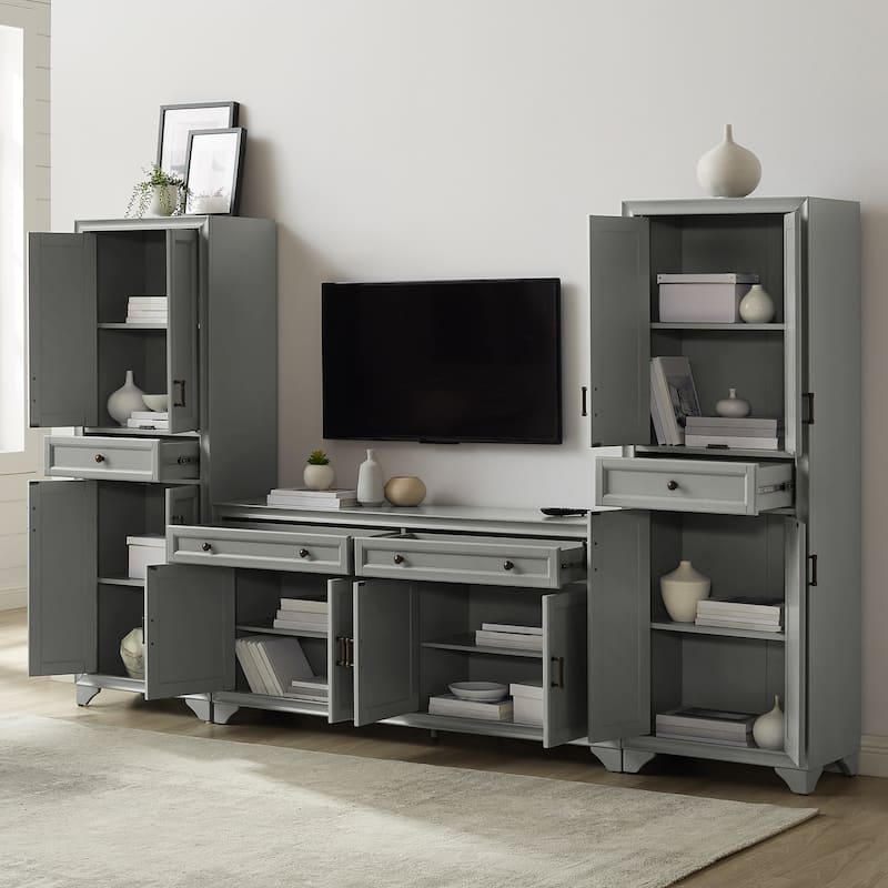 Crosley Tara 3Pc Entertainment Set - 15"x108.5"x67.75"