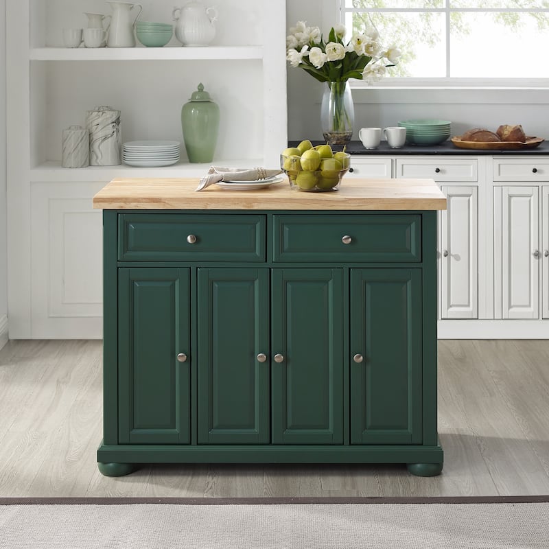 Crosley Madison Kitchen Island/Cart - 18"x42"x36.63"