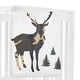 preview thumbnail 3 of 4, Woodland Camo Deer Collection Boy Baby Monthly Milestone Blanket - Beige Green Black Rustic Forest Animal Camoflauge Arrows Wild
