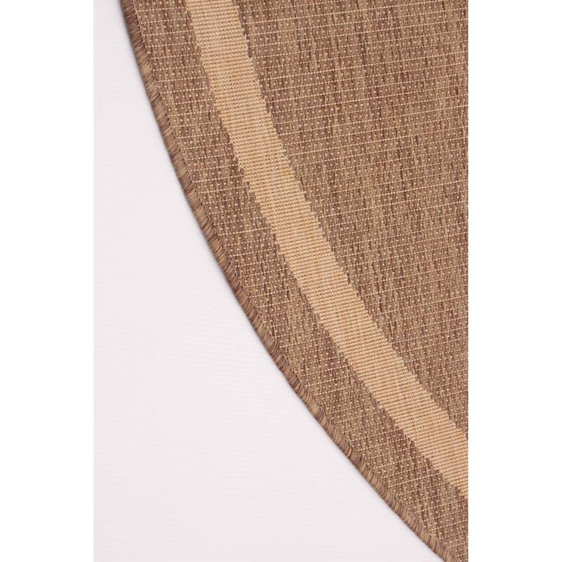 ECARPETGALLERY Machine Woven Jute Natura Polypropylene Rug