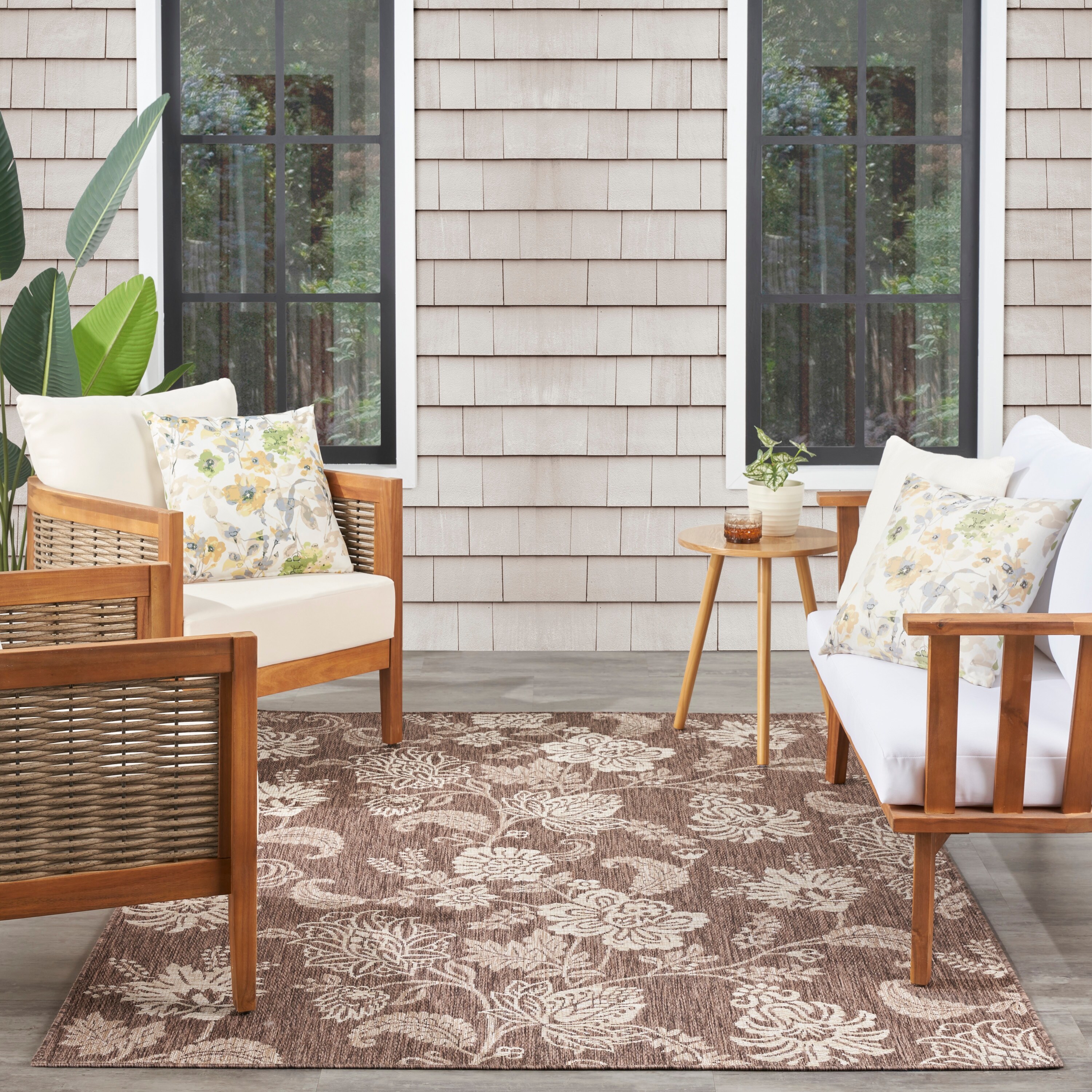 Nourison Garden Oasis Indoor/Outdoor Nature Area Rug - On Sale