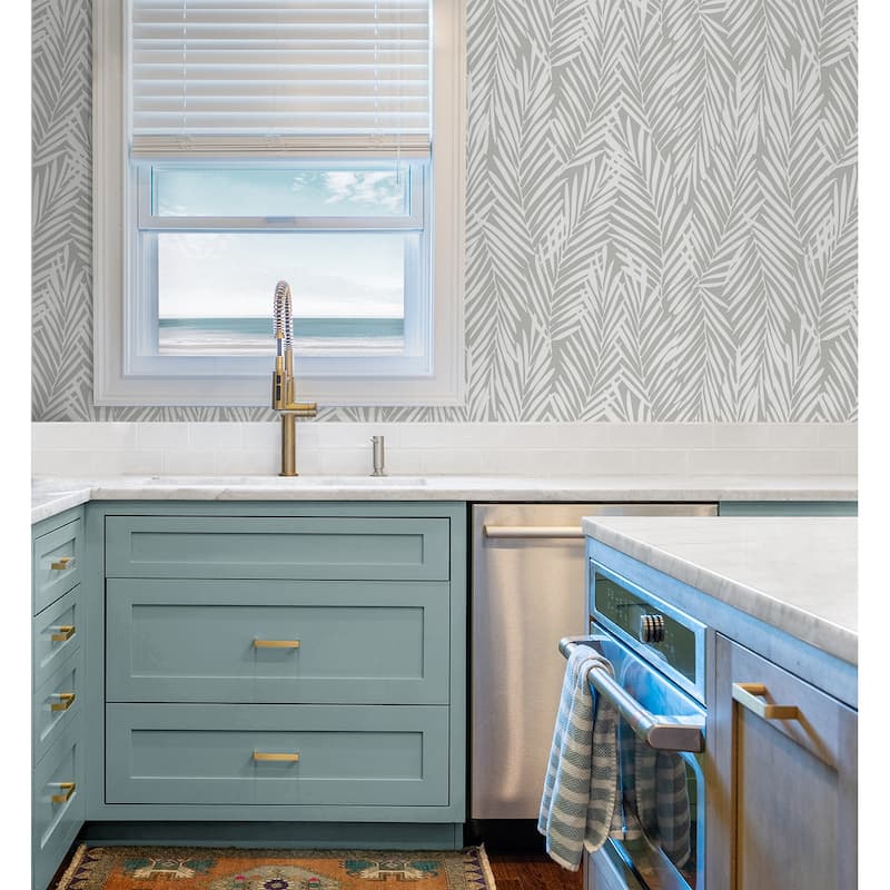 Stacy Garcia Home Mod Palm Peel and Stick Wallpaper