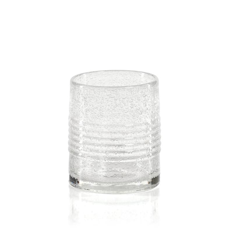 Langston Bubble Double Old Fashioned Glasses, Set of 6