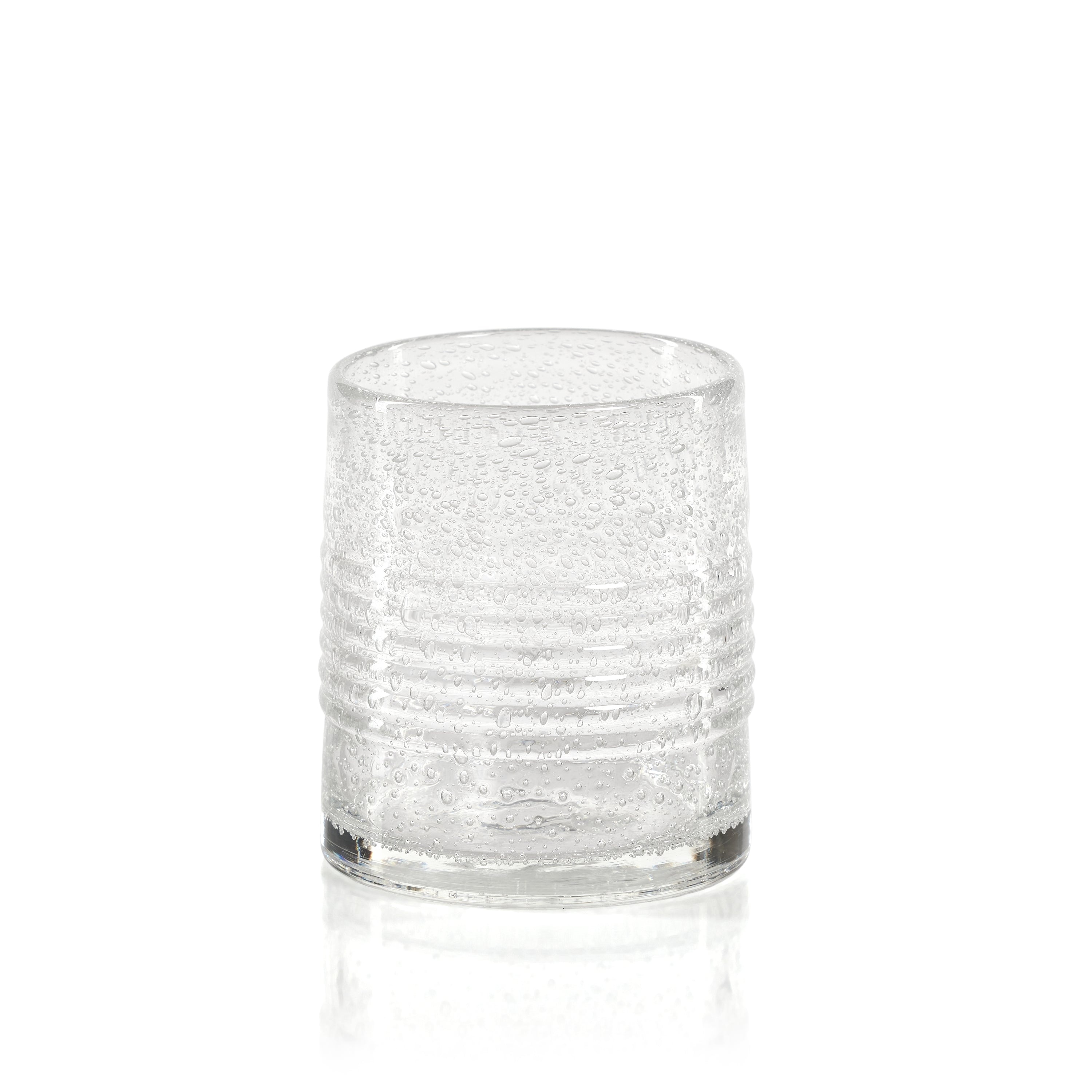 Langston Bubble Double Old Fashioned Glasses, Set of 6