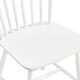 preview thumbnail 20 of 22, Solid Wood Spindle Dining Chairs Set of 4 - 18" H