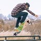 preview thumbnail 7 of 10, 42 in. Green Longboard Skateboard Drop Through Deck Complete Maple Cruiser Freestyle, Camber Concave