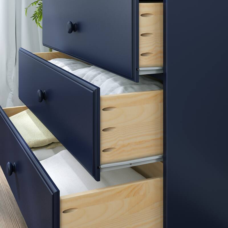 Max and Lily 3-Drawer Solid Wood Dresser