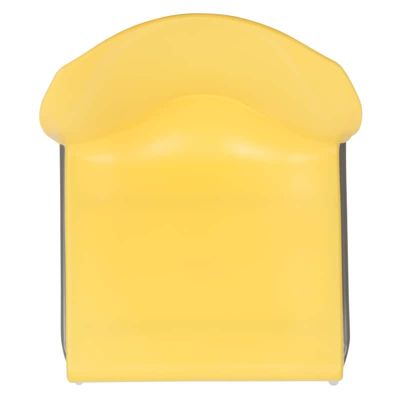 5 Pack 880 lb. Capacity Full Back Contoured Sled Base Stack Chair