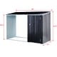 preview thumbnail 3 of 2, Firewood Storage Shed Outdoor Firewood Storage Rack Storage Shed With Log Holder Firewood Shelter For Patio
