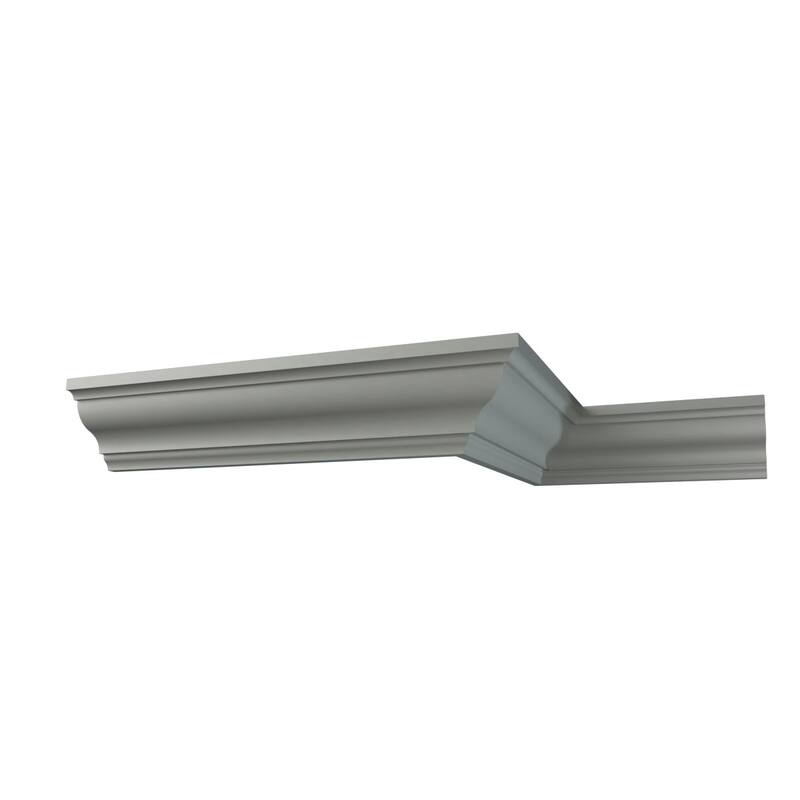 1 3/4"H x 1 5/8"P x 2 3/8"F x 96"L Valerie Crown Moulding - 1-Pack