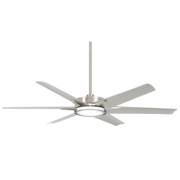 slide 2 of 4, Minka Aire Deco 6 Blade 65 Inch Ceiling Fan LED For Outdoor