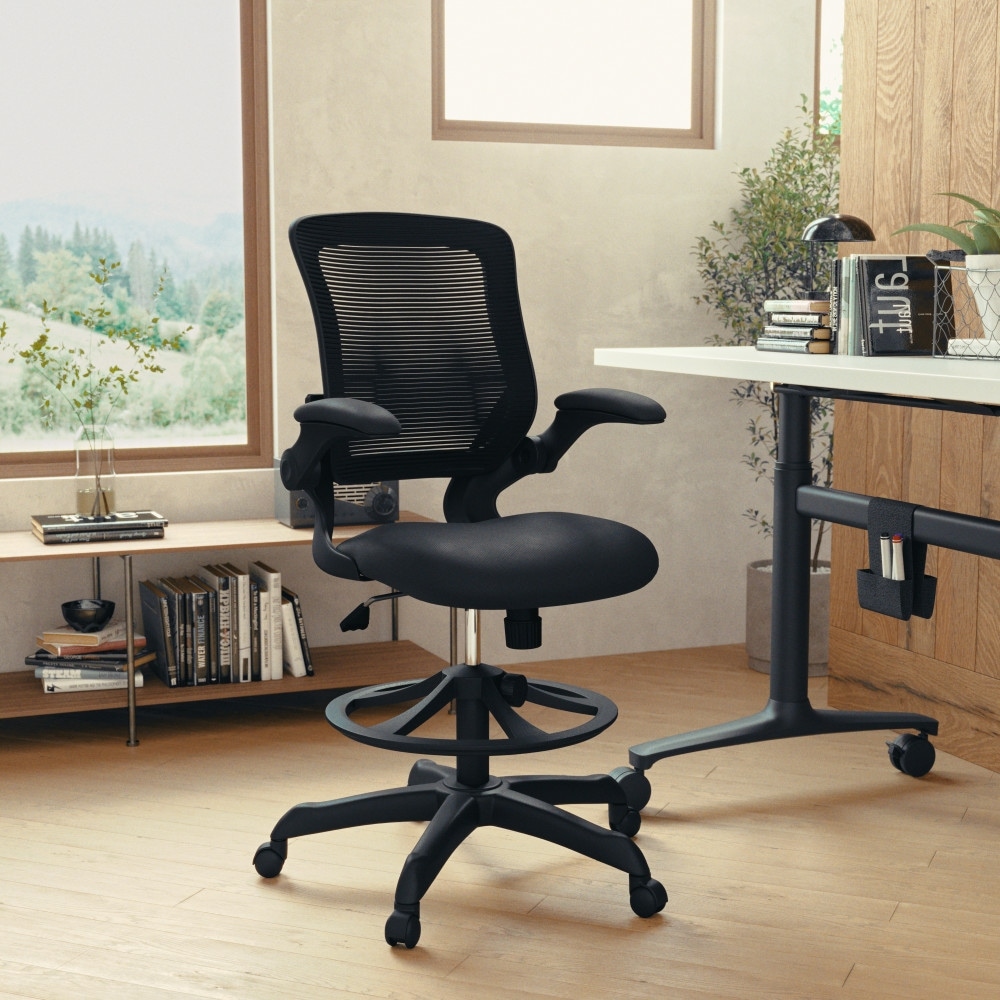 Desk chair best sale with foot ring