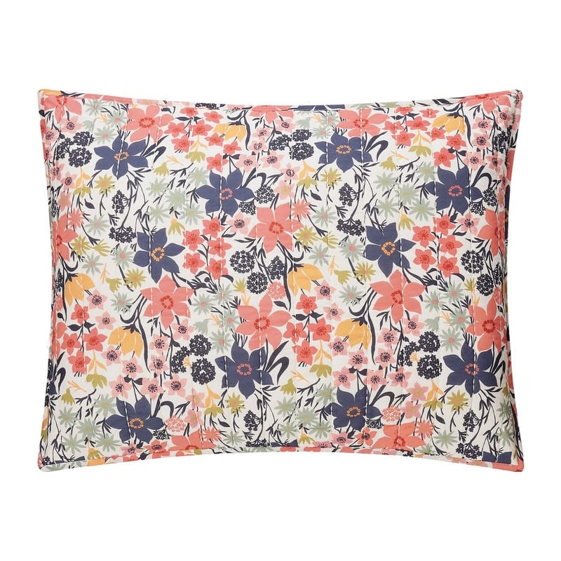 Spartina 449 Marsh Hens 3-Piece Floral Cotton Voile Quilt Set