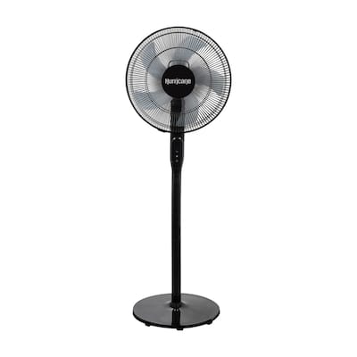 Hurricane 16 Inch Energy Efficient Adjustable Standing Fan w/12 Speed Settings - 15.22
