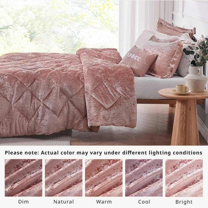 Intelligent Design Isabel Velvet Comforter Set